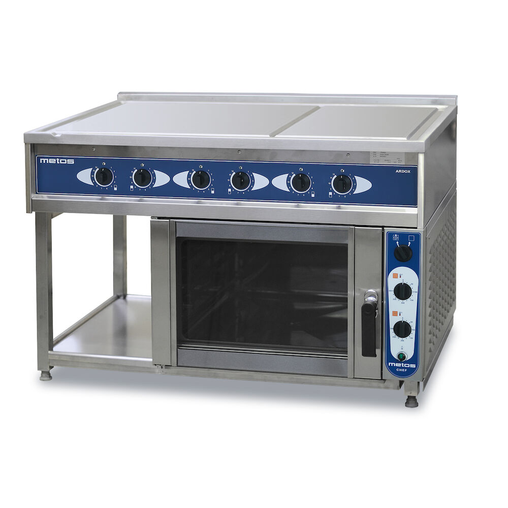 Range +  oven Metos Ardox S6/ 240 230V3N50Hz