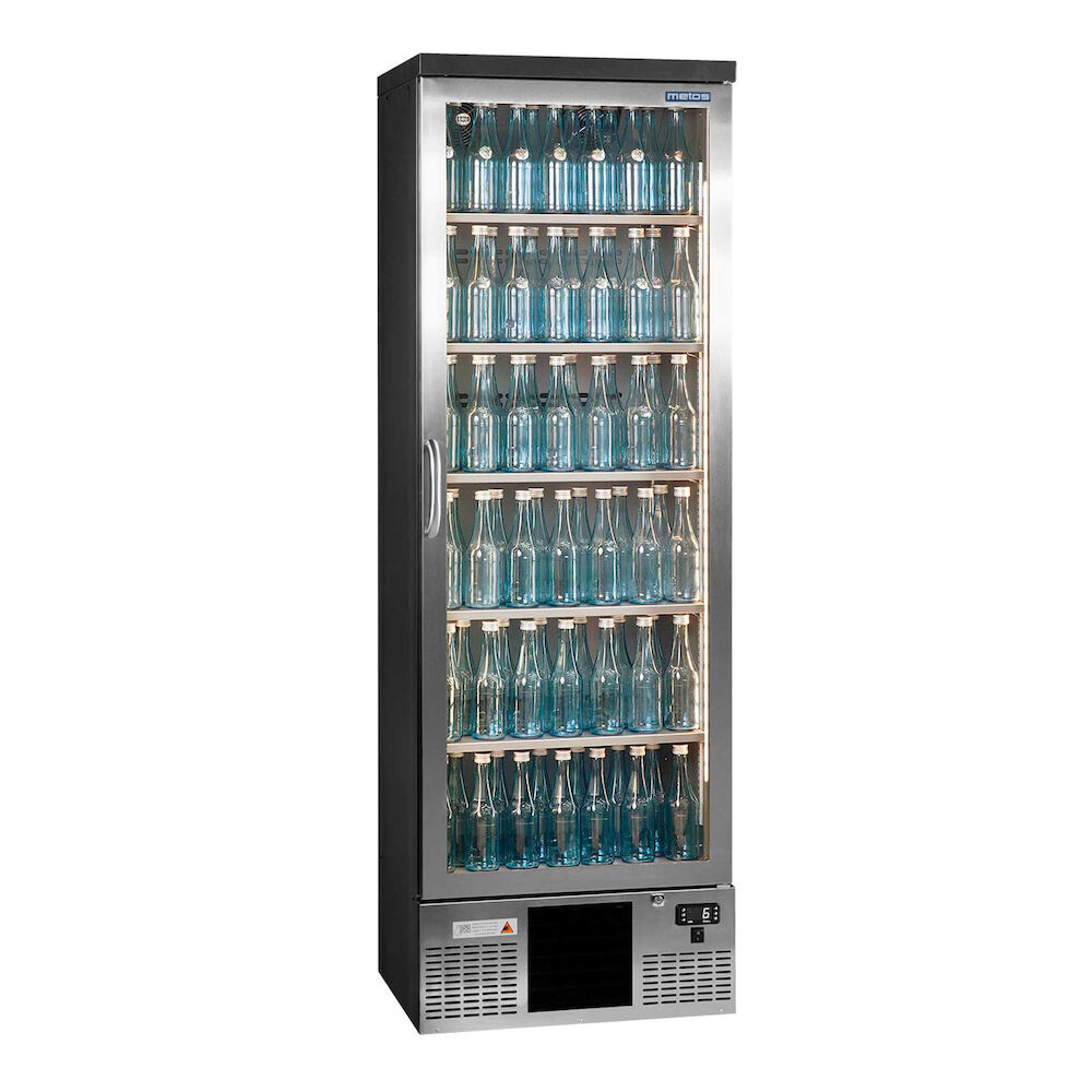 Glass door cooler Metos Maxiglass MG3/300RGCS, right-handed