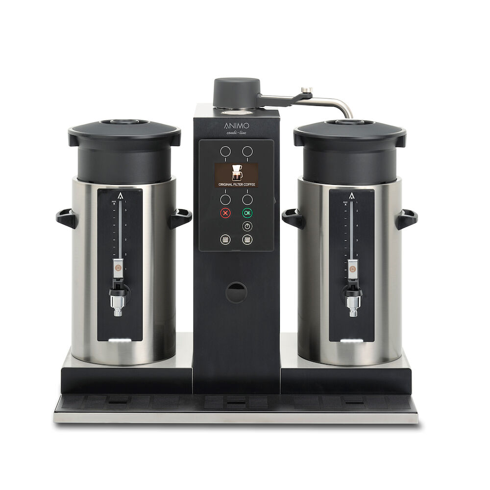 Kaffetrakter Metos ComBi-line 2x5DW NG med genomströmming 230V