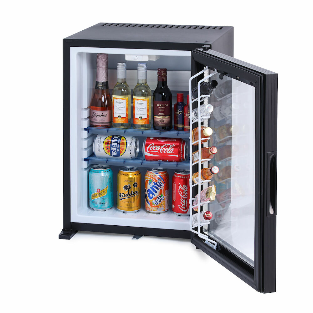 Kjøleskap Metos Minibar XC-30EG med glassdør