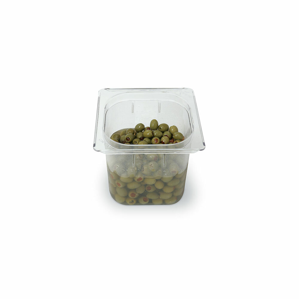 Plastic container Metos GN1/6-150, transparent