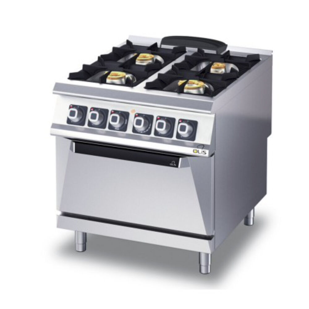 Gas range with elrctric oven Metos Diamante D94/10CGE 230V/3NPE/50Hz