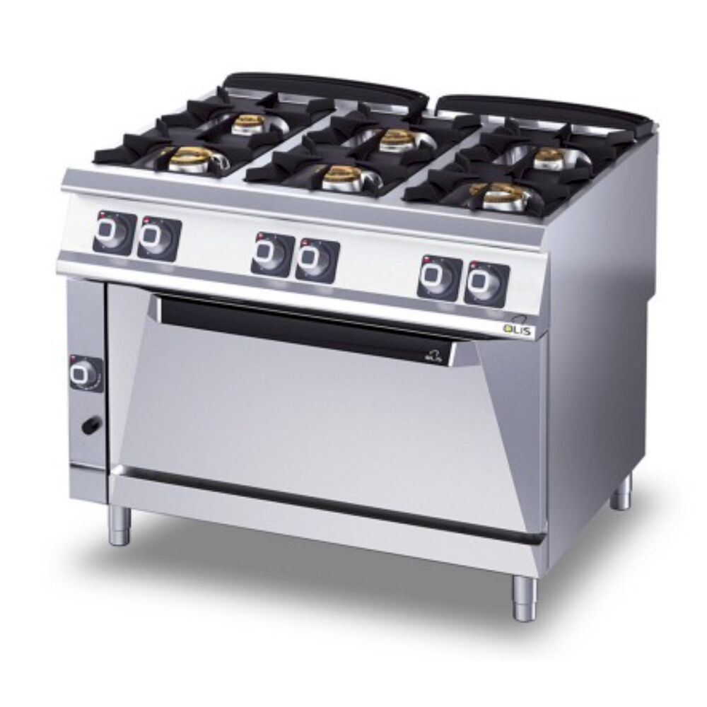 Gas range with gas oven Metos Diamante D96/10CGFLR