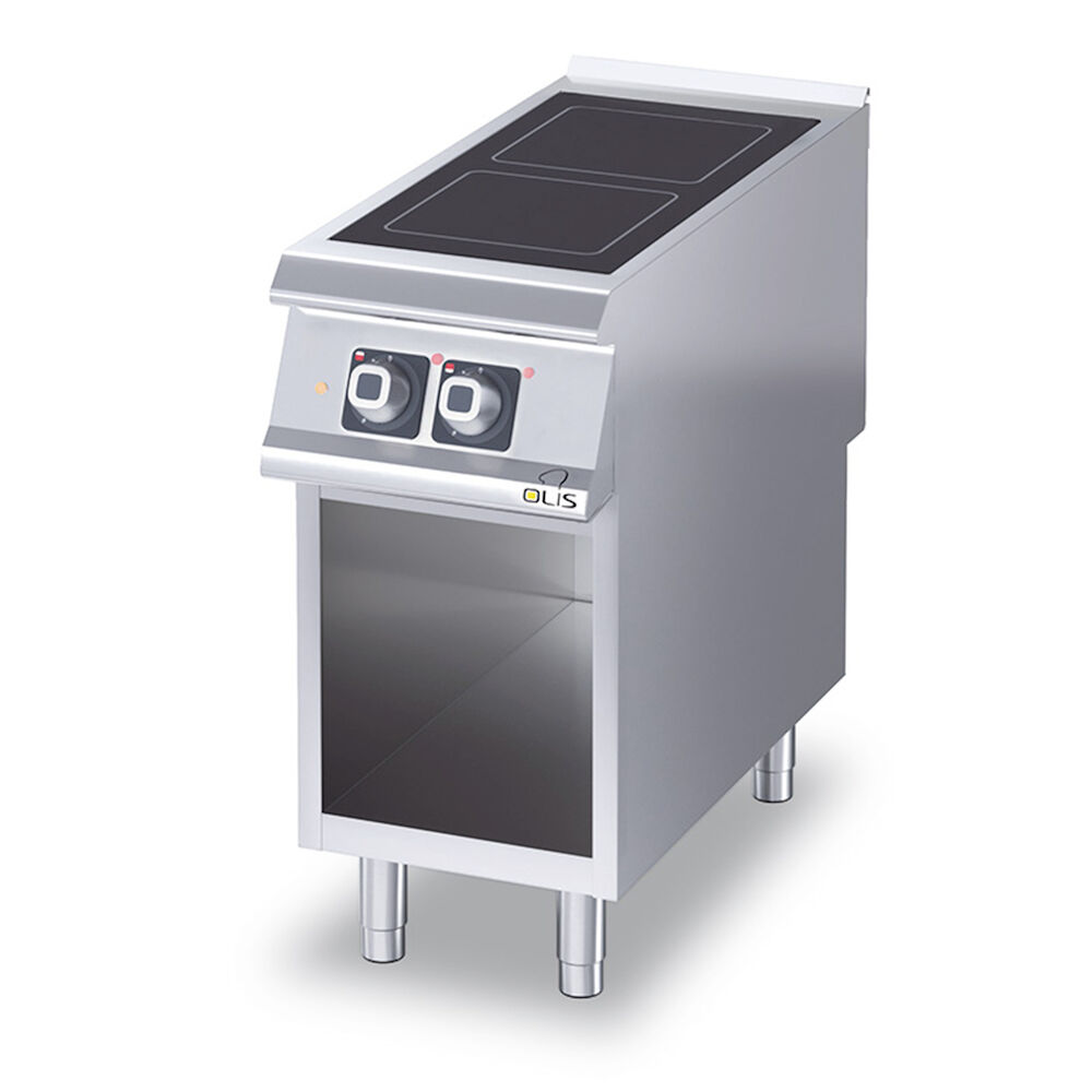 Ceramic range Metos Diamante D92/10VTC with open cupboard 230V/3NPE/50Hz