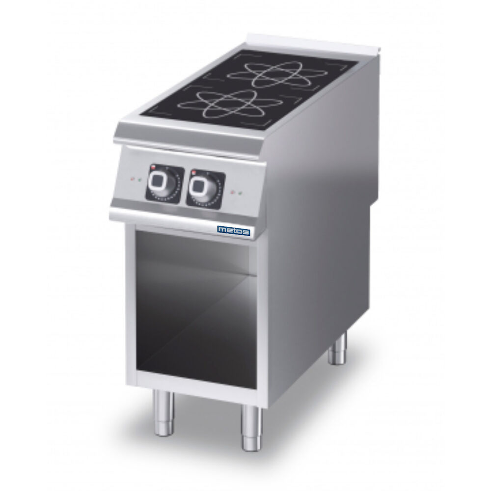 Induction range Metos Diamante D92/10GCII with open cupboard 230/3PE/50