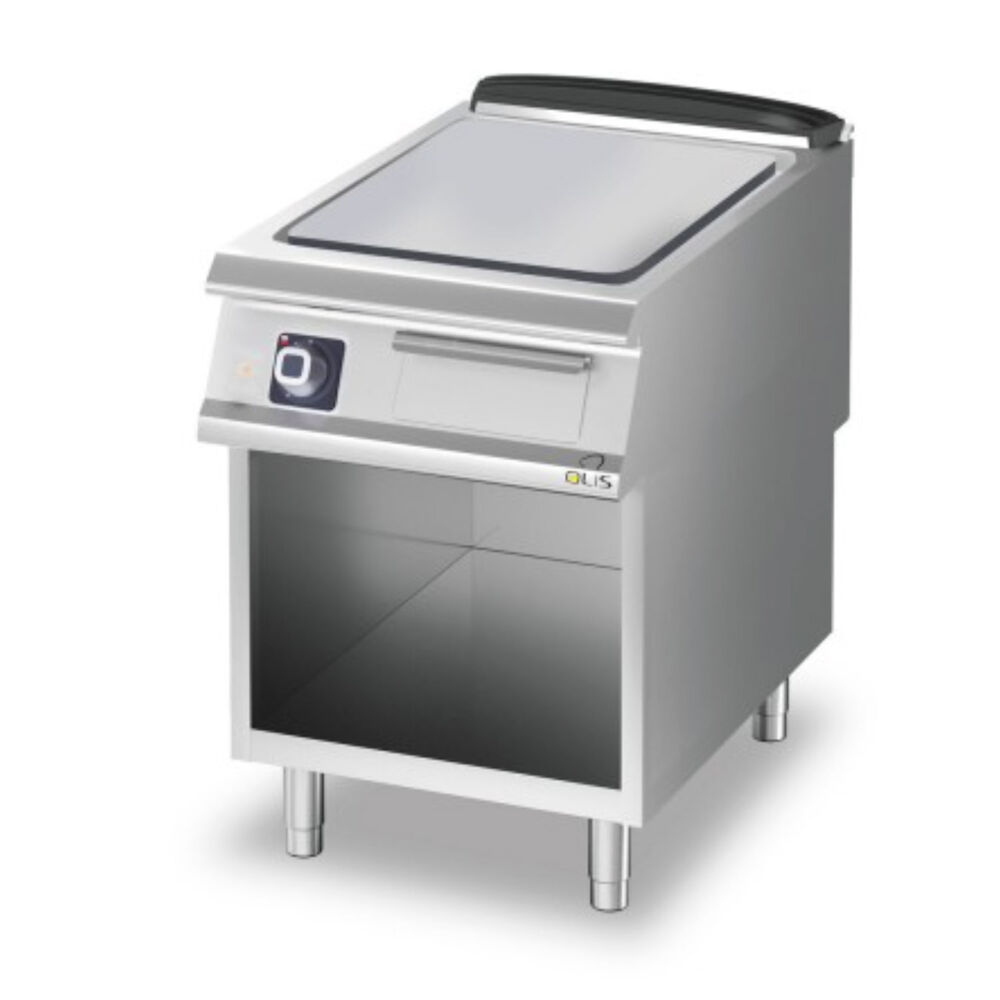 Flatgrill slett krombelagt Metos Diamante D73/10SFTEC med åpent stativ230V/3NPE/50Hz