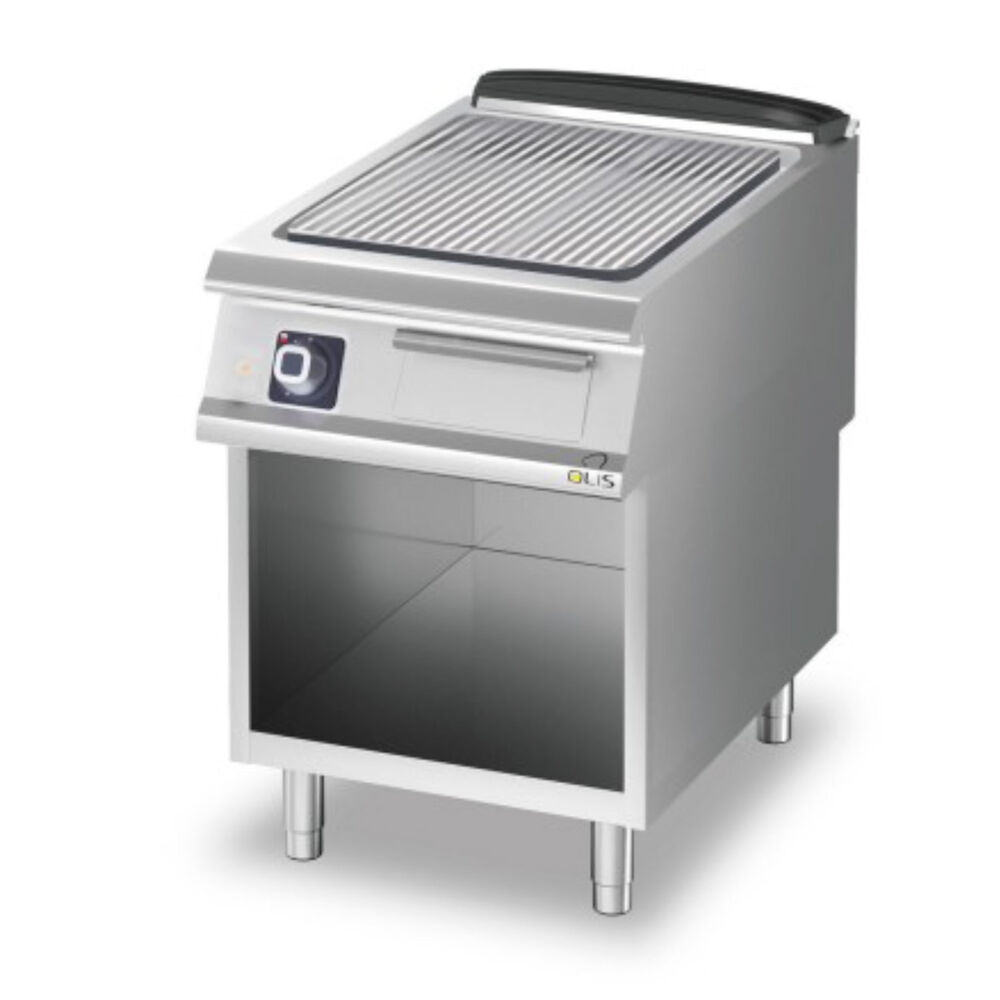 Flatgrill rillet Metos Diamante D73/10SFTEAR med åpent stativ,400V/3NPE/50/60Hz