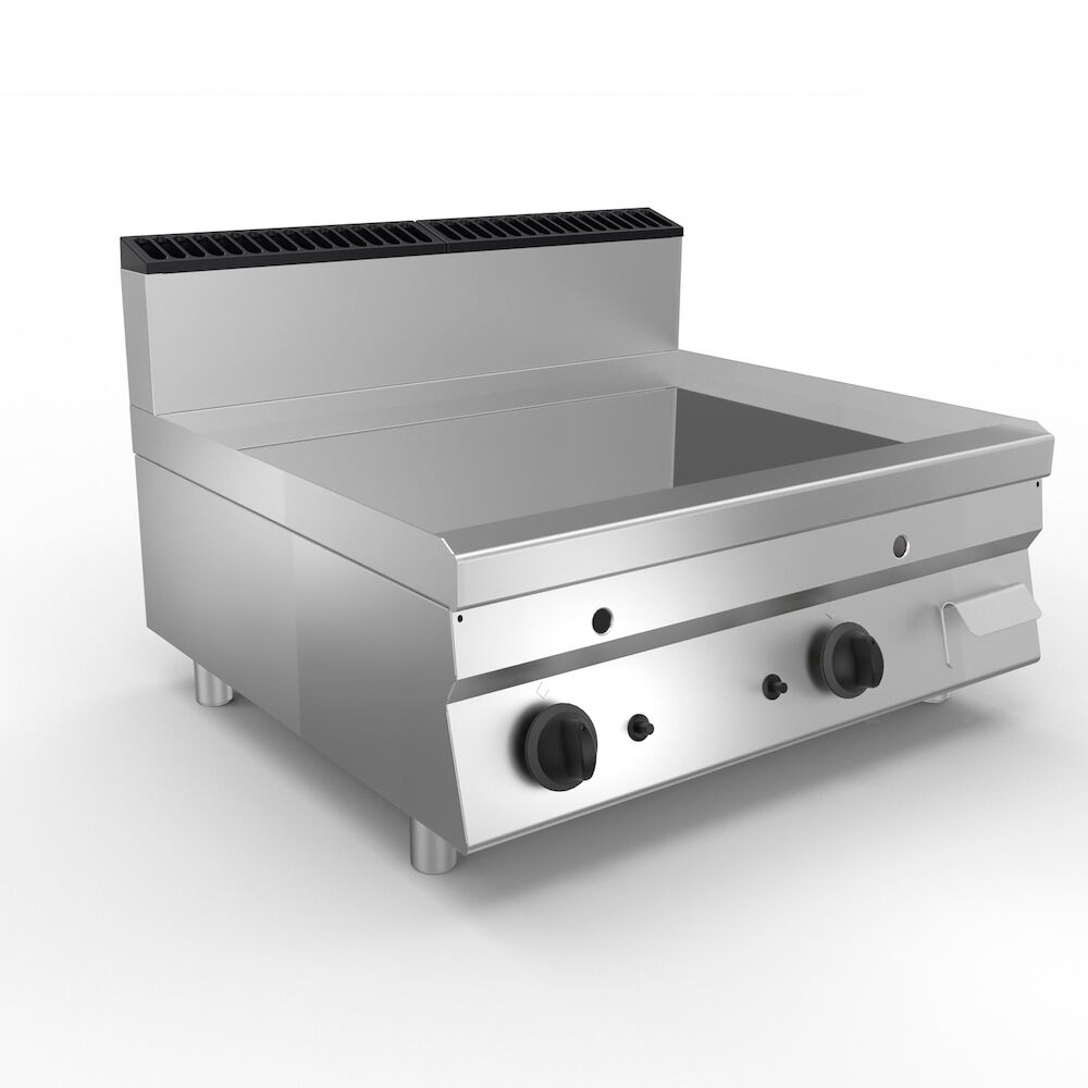 Gass grill Metos Proxy 78GFTTCST med krombelagt slett grillplate, 13kW