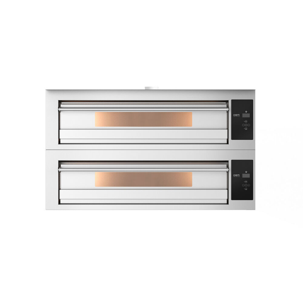 Pizzaovn  - 2 Kammer Metos Domitor Pro 1230L DG, 400V/3NPE/50Hz